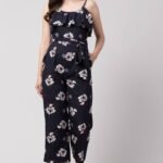 Floral Print Women Jumpsuit