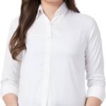 Women Regular Fit Solid Casual Shirt